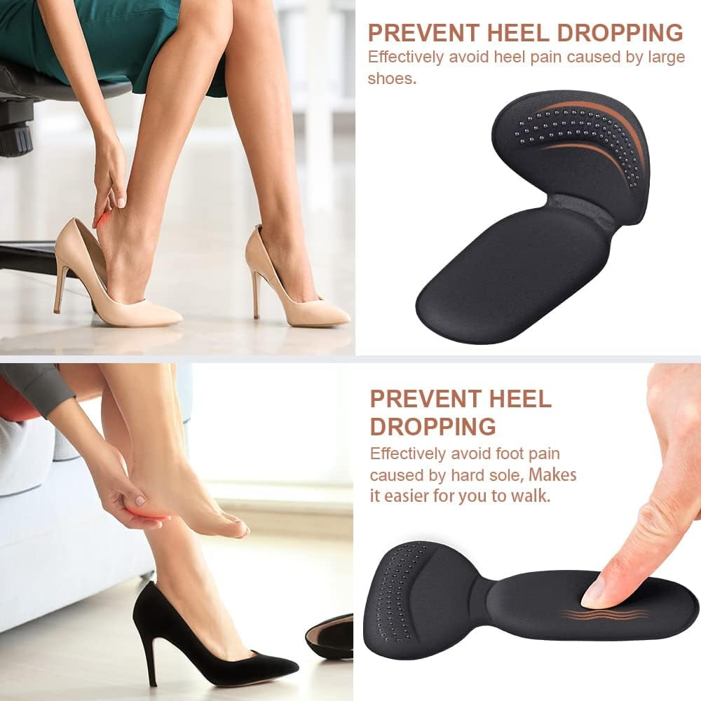 Heel Spur Shoe Support Pad for Men and Women Silicone Gel Heel Pads  Protector Insole Cups